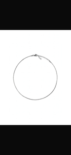 Collana Catenina Acciaio coda di topo