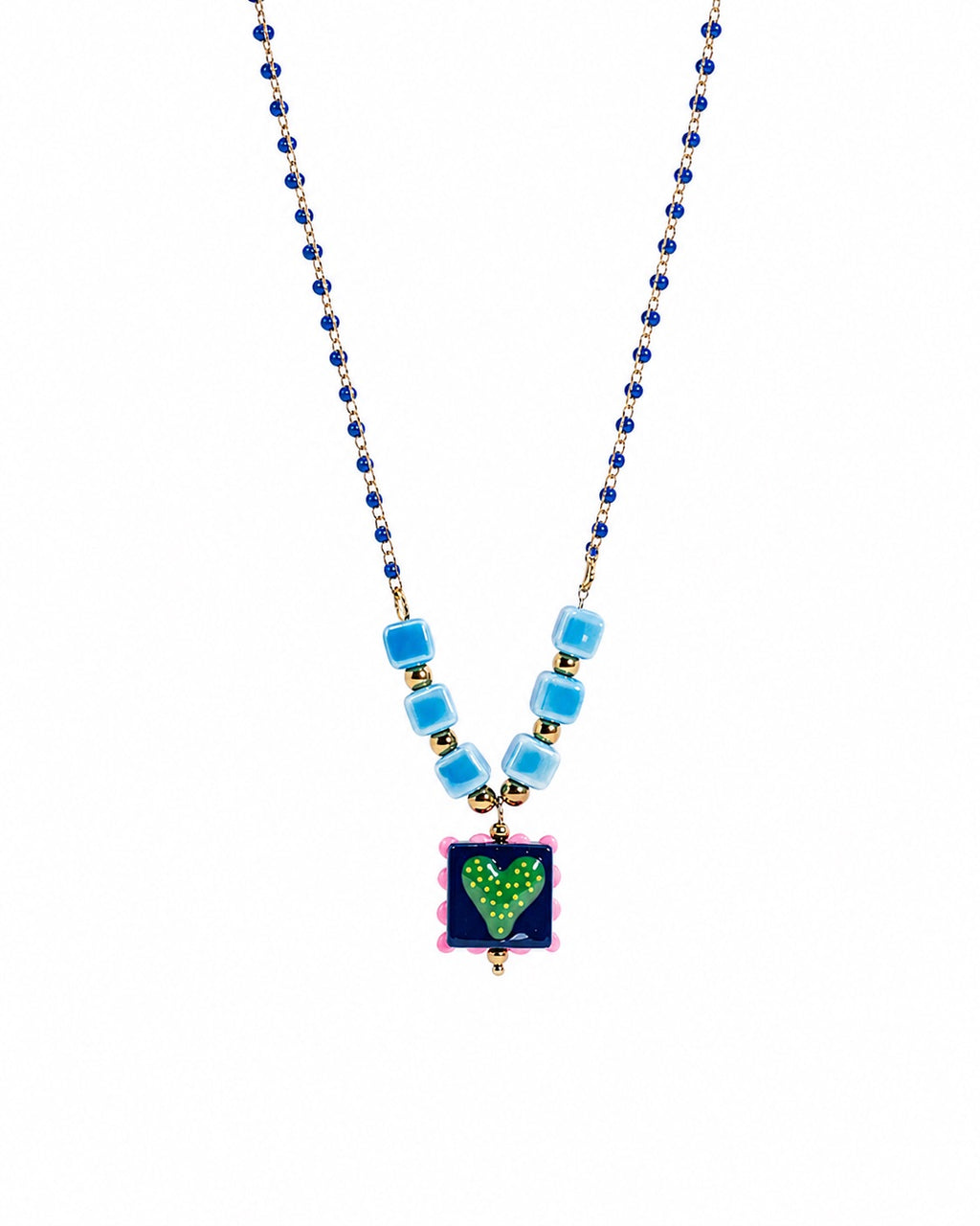 Collana Rio Ocean Heart – Energia Mediterranea