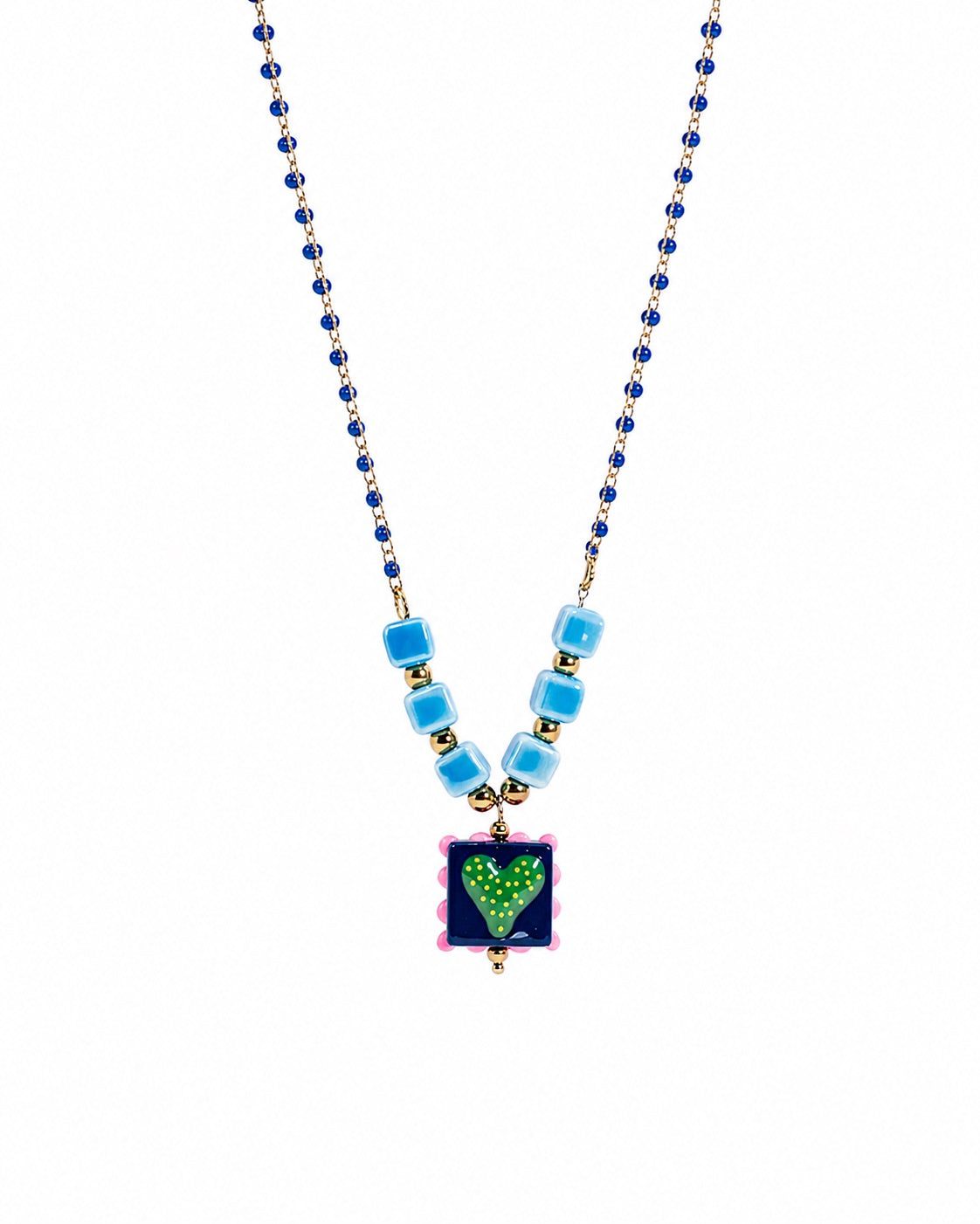 Collana Rio Ocean Heart – Energia Mediterranea