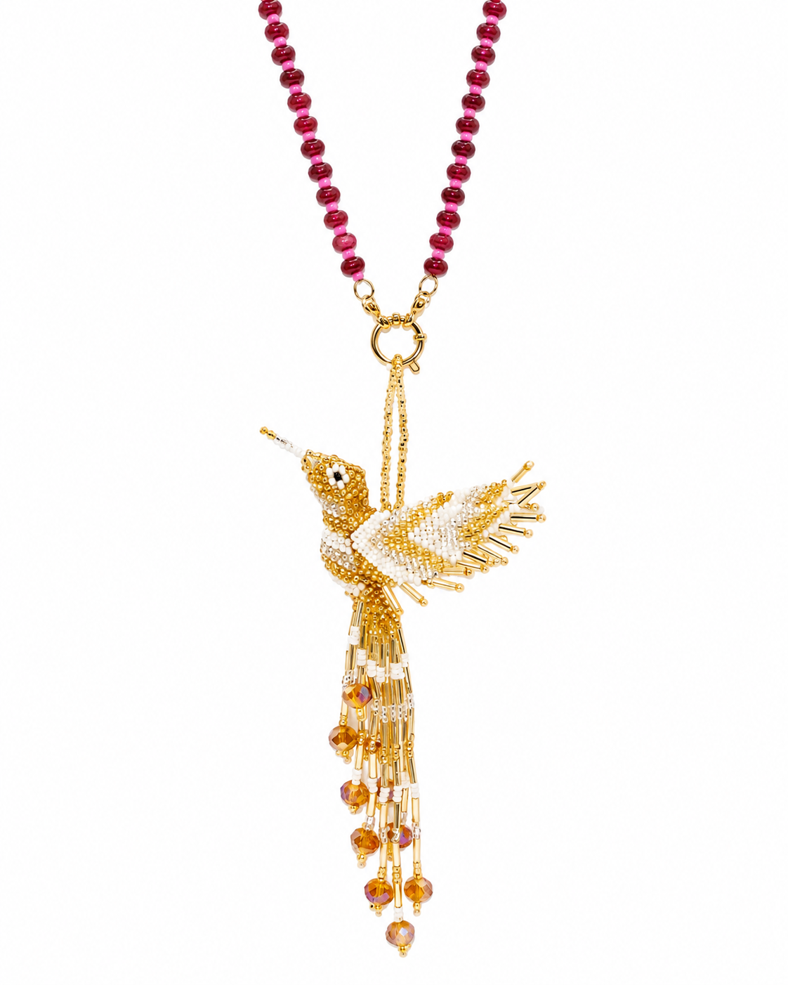 Collana Caraibi - Colibrì Dorato