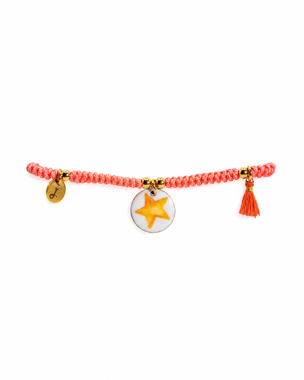 Bracciale Cordino salmone