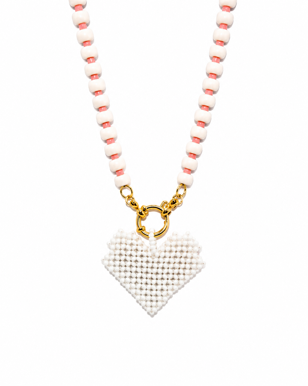 Collana Caraibi - White Heart