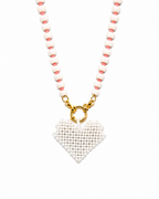 Collana Caraibi - White Heart