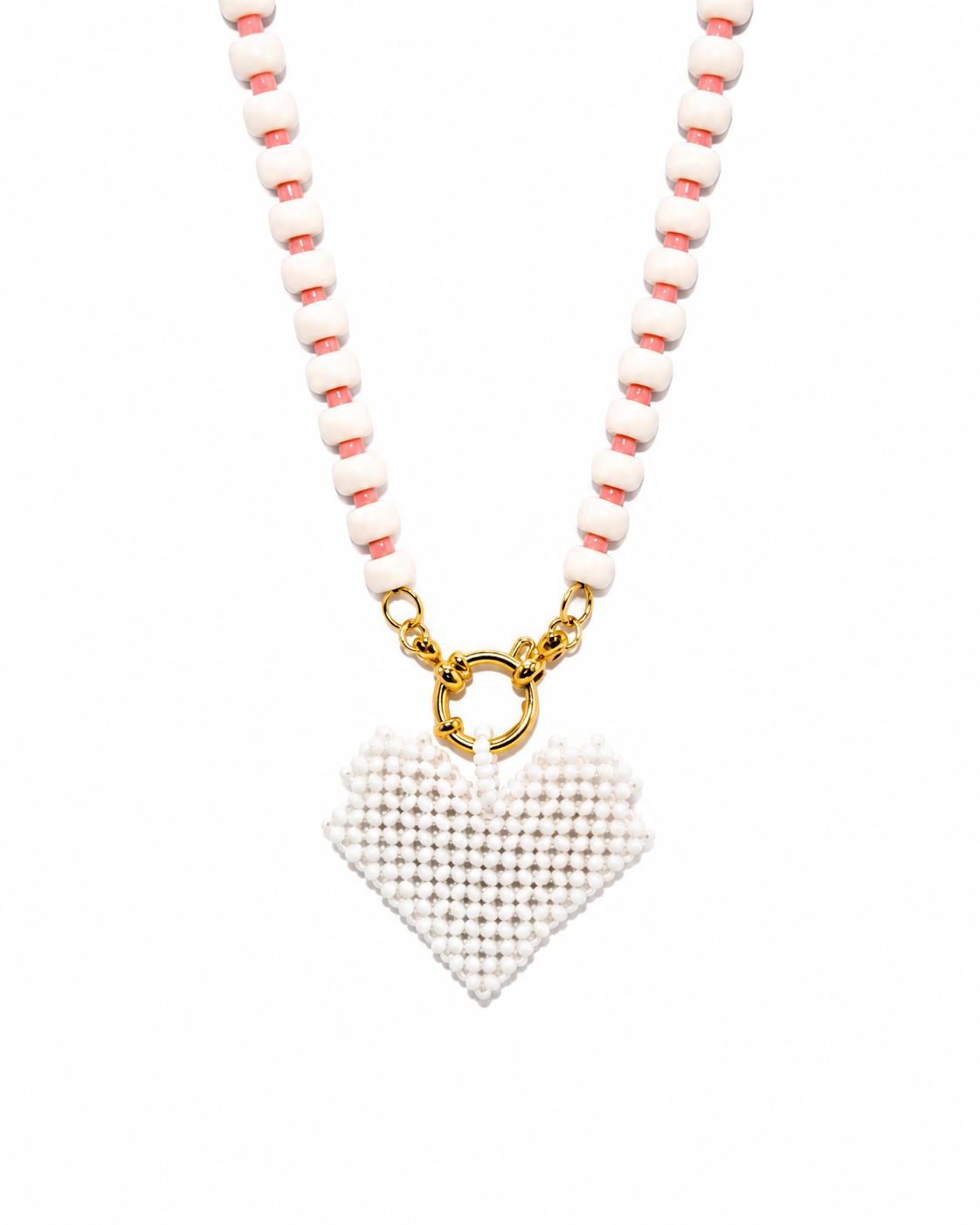 Collana Caraibi - White Heart