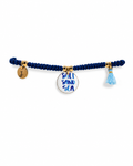 Bracciale Cordino blu