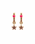 Orecchino Pink Star