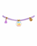 Bracciale Cordino lilla