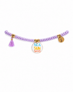 Bracciale Cordino lilla