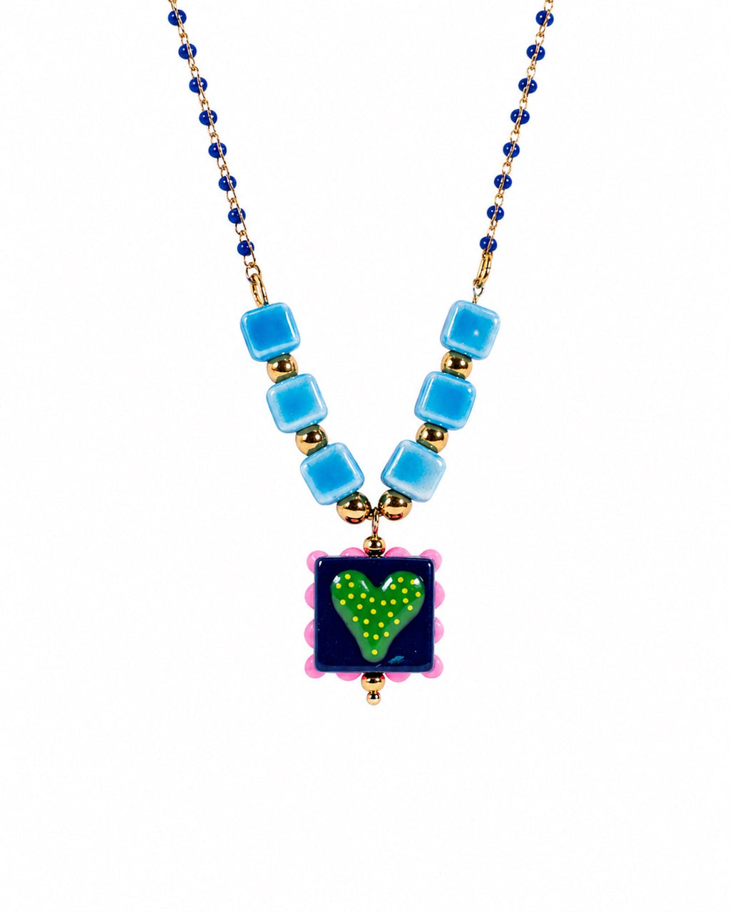 Collana Rio Ocean Heart – Energia Mediterranea