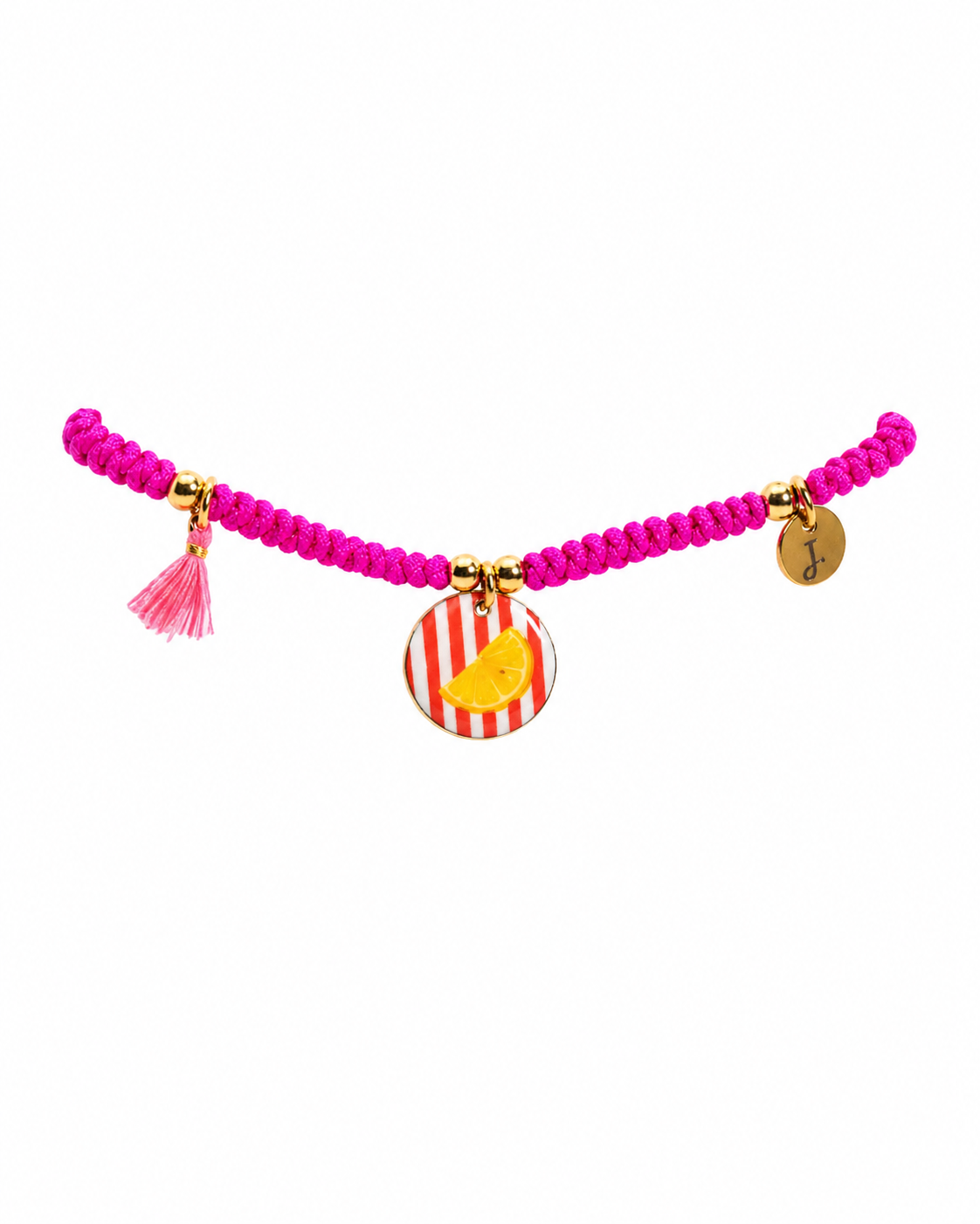 Bracciale Cordino fucsia