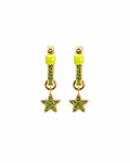 Orecchino Lime Star