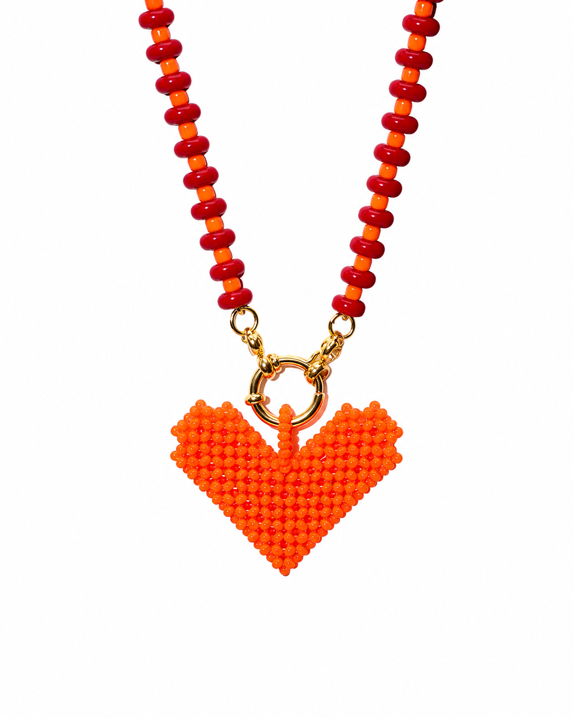 Collana Caraibi - Orange Heart