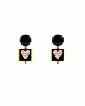 Orecchini Rio Noir – Cuore Pop