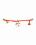 Bracciale Cordino salmone