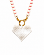 Collana Caraibi - White Heart