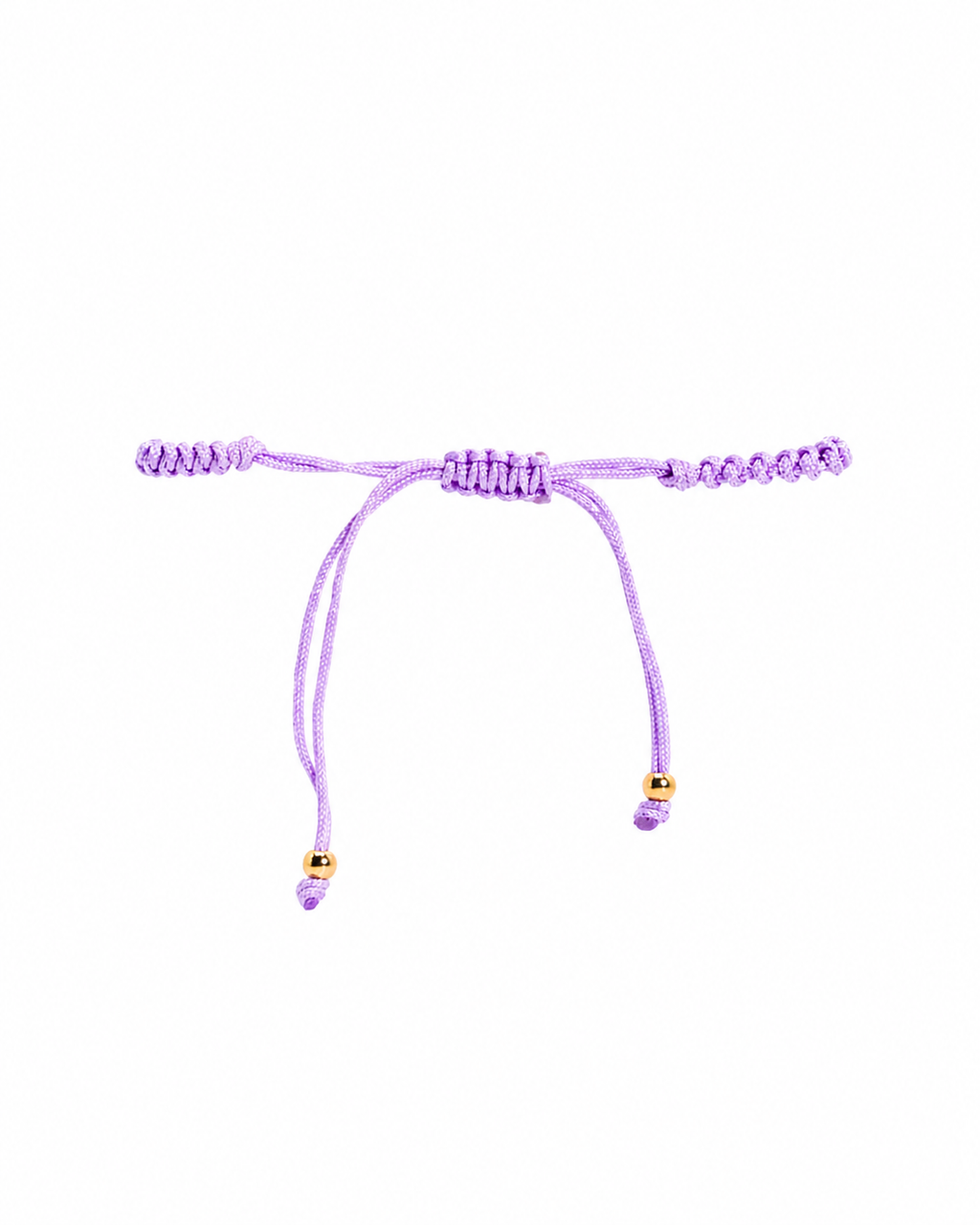 Bracciale Cordino lilla