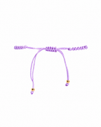 Bracciale Cordino lilla