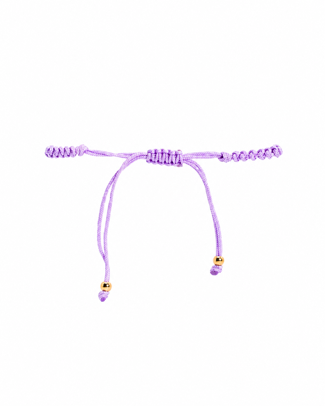 Bracciale Cordino lilla