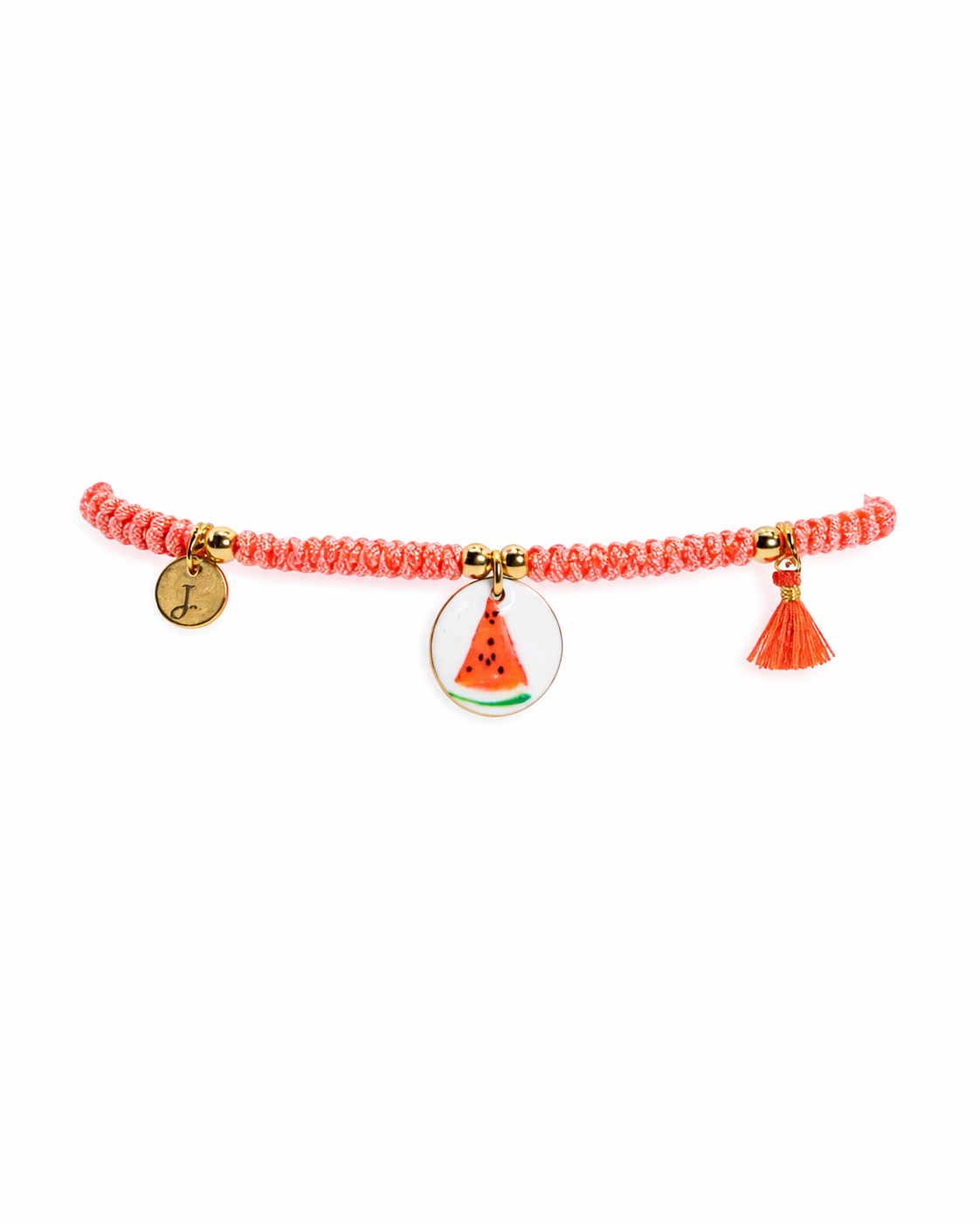 Bracciale Cordino salmone