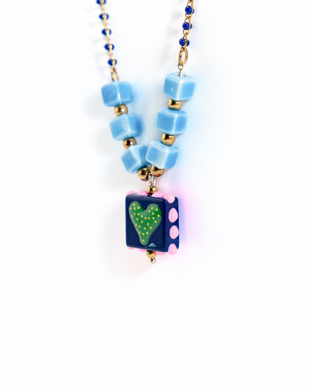 Collana Rio Ocean Heart – Energia Mediterranea