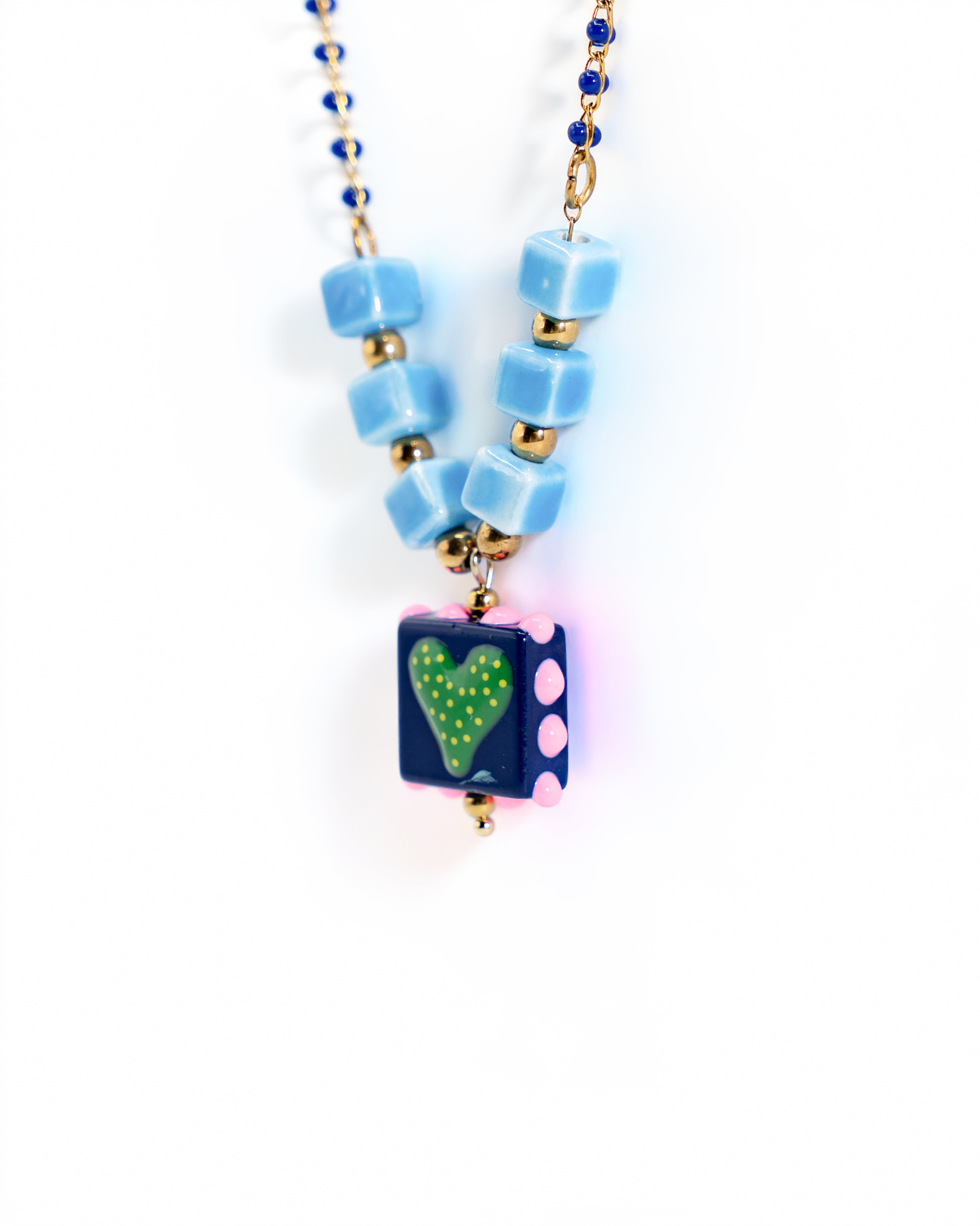 Collana Rio Ocean Heart – Energia Mediterranea