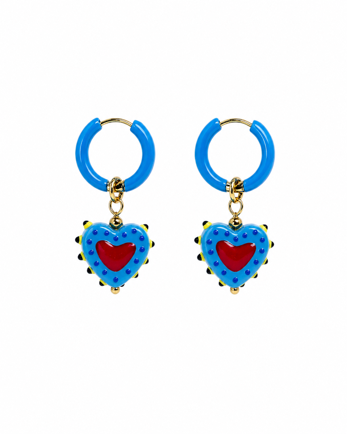 Orecchini Rio Cuore Azzurro – Dolce Ribelle