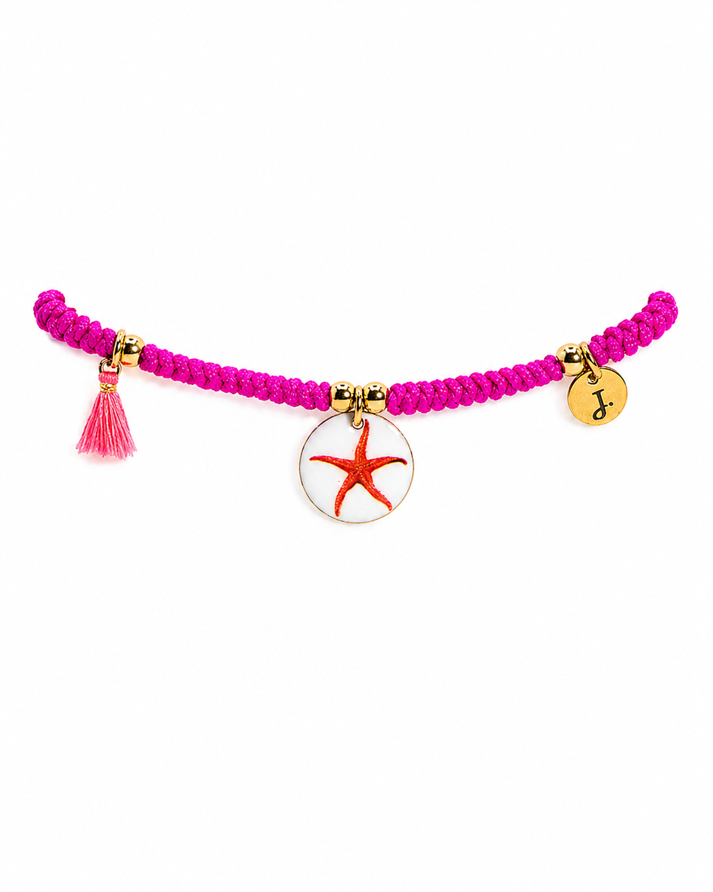 Bracciale Cordino fucsia