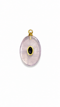 Charm bianco ovale