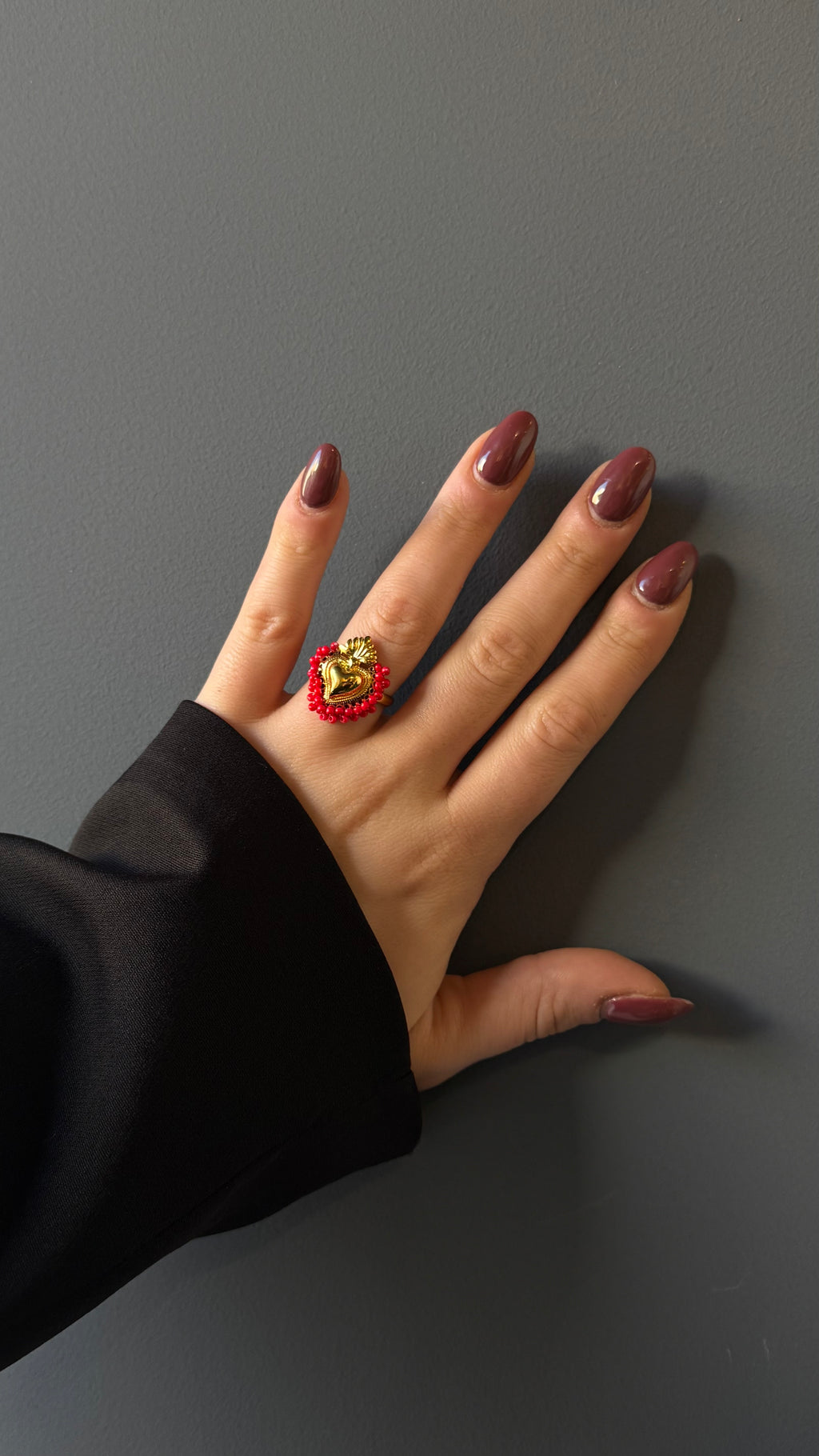 Anello cuore Messicano