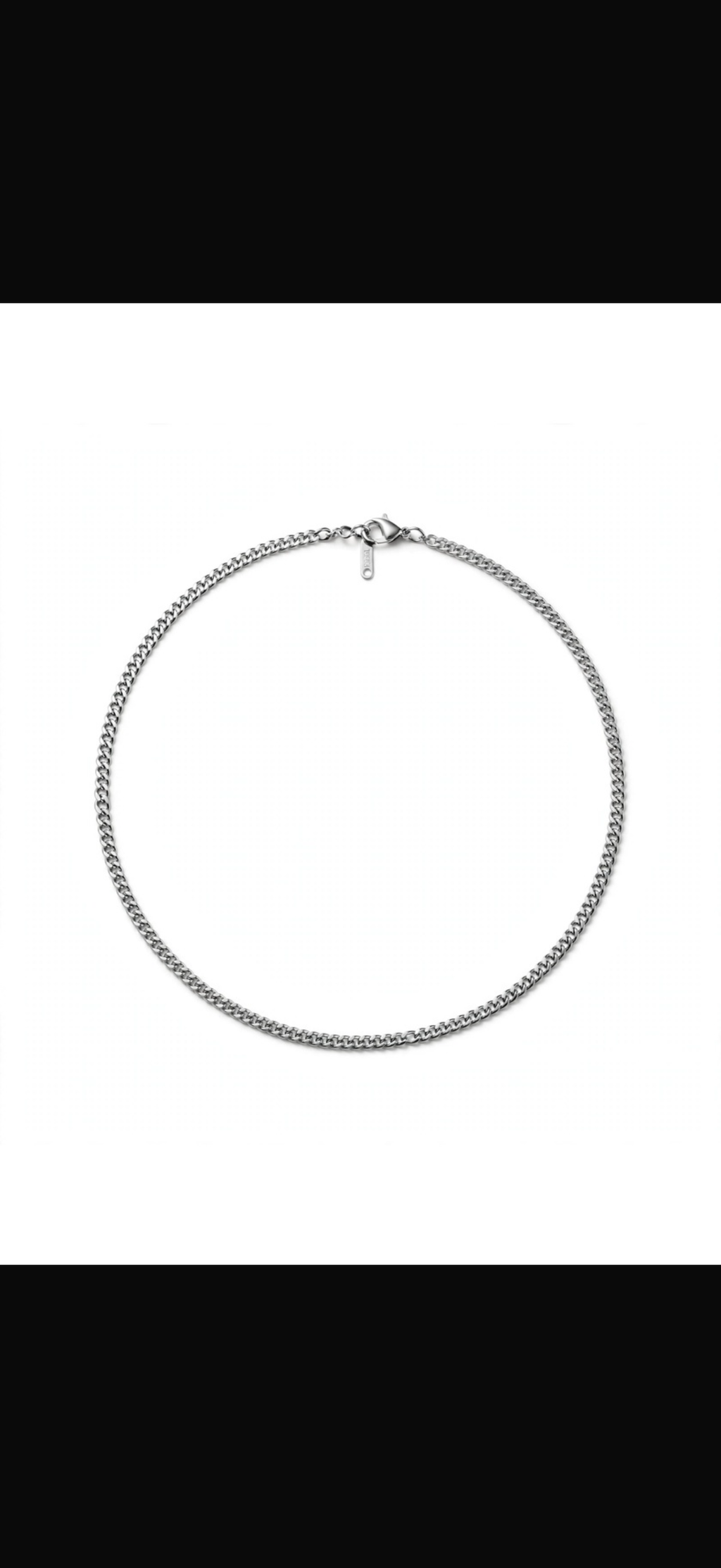 Collana Catenina Acciaio