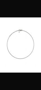 Collana Catenina Acciaio classica