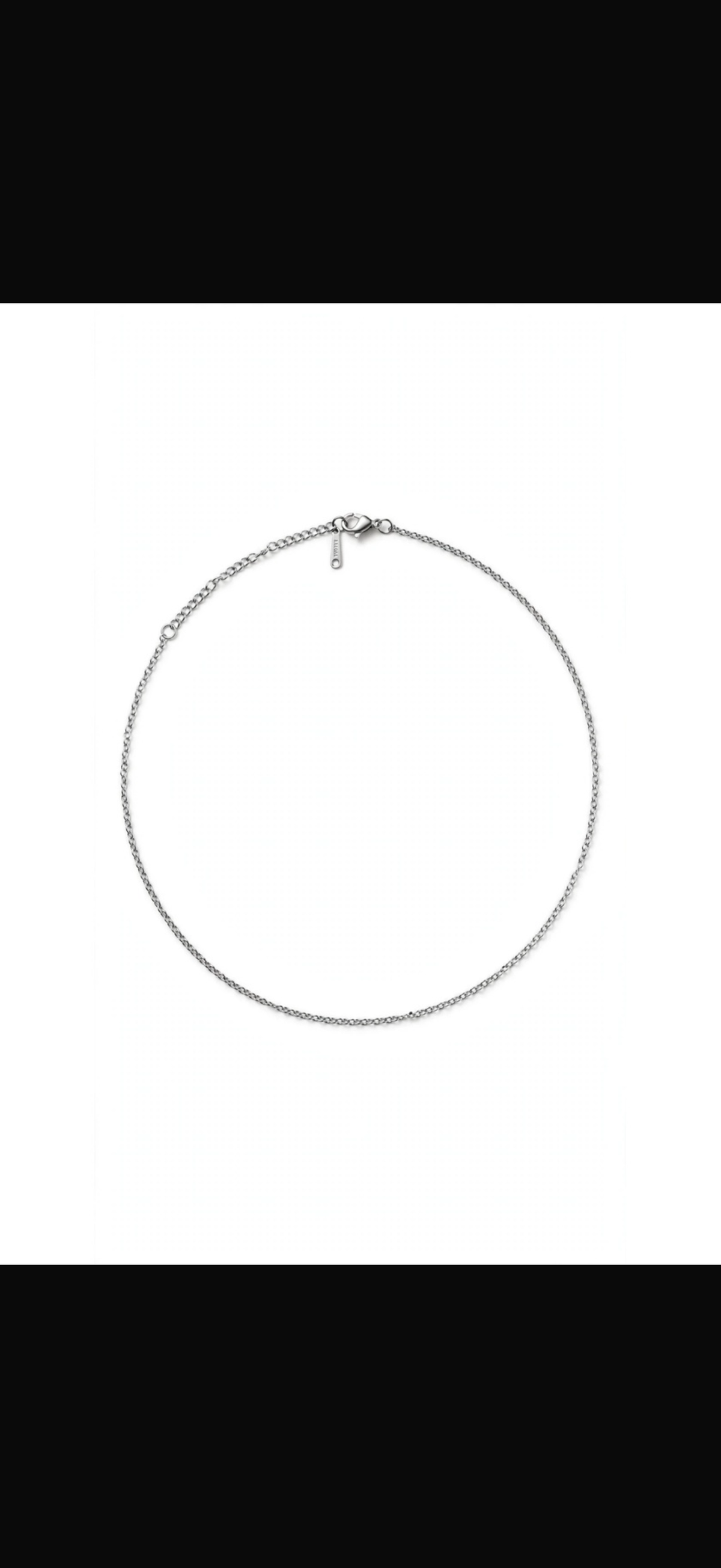 Collana Catenina Acciaio classica