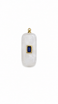 Charm bianco rett