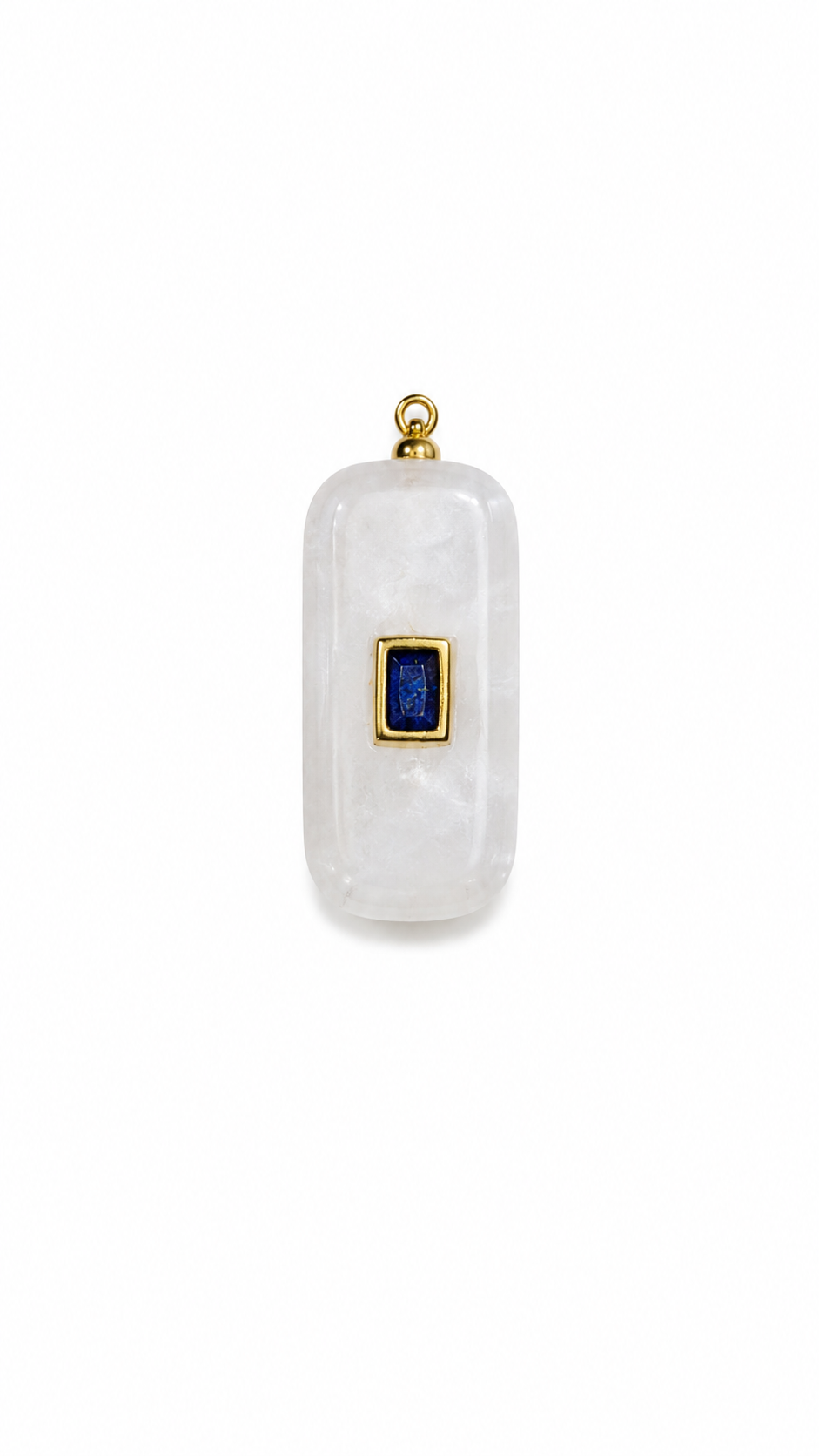 Charm bianco rett
