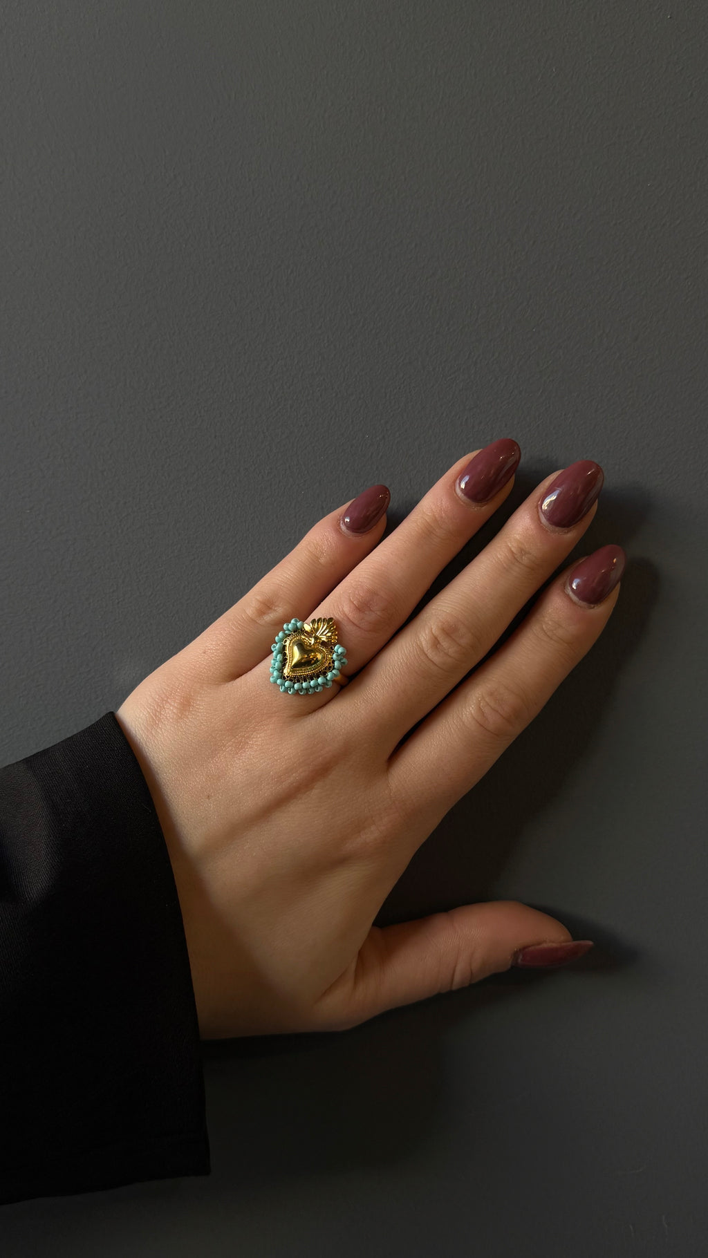 Anello cuore Messicano