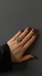 Anello cuore Messicano