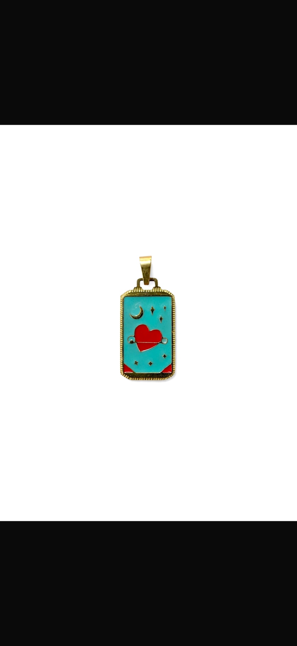 Charm Turquoise moon