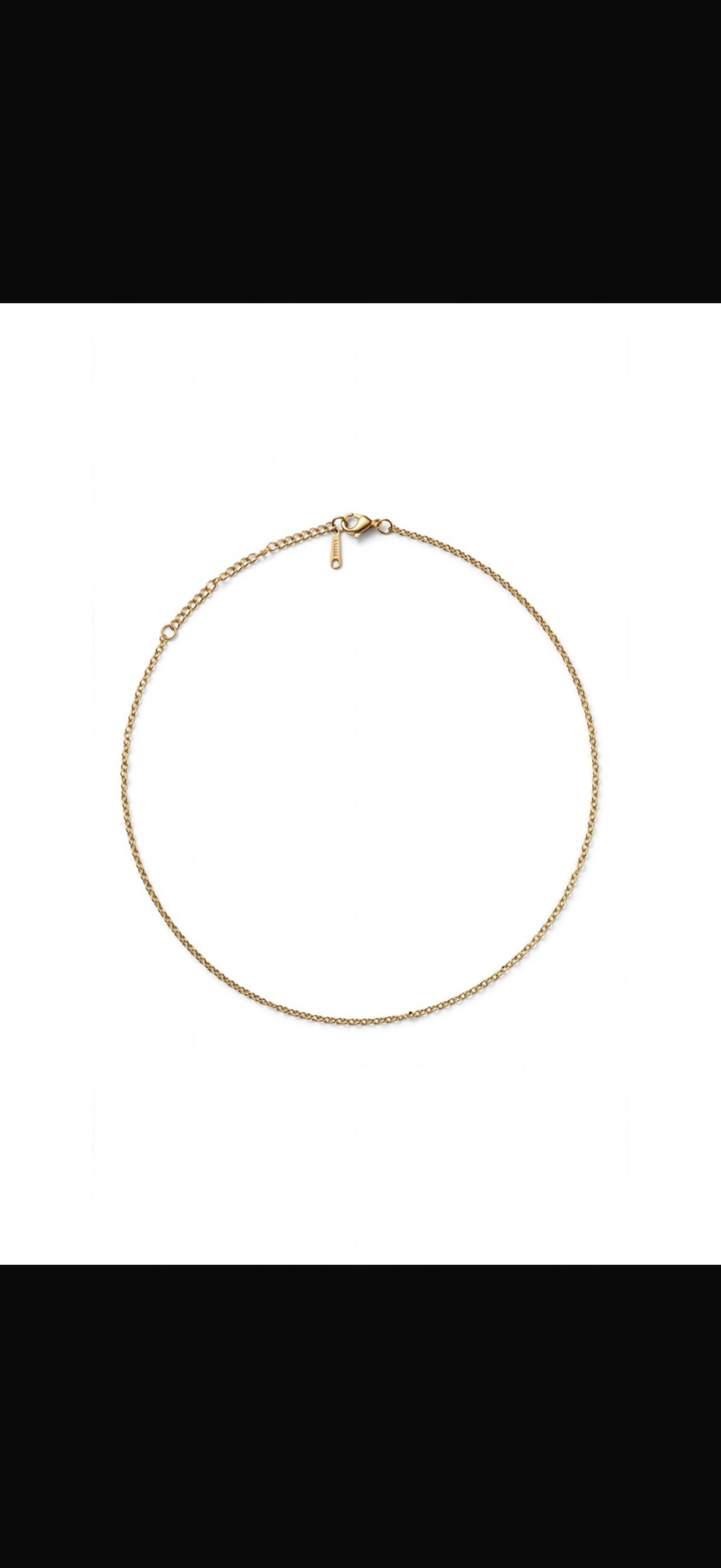Collana Catenina Acciaio classica