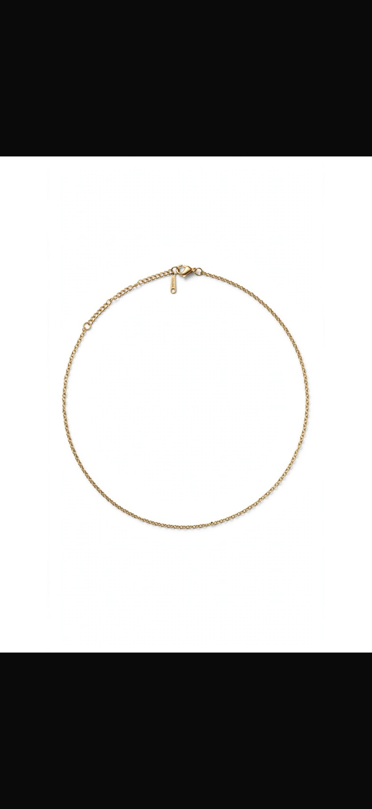 Collana Catenina Acciaio classica