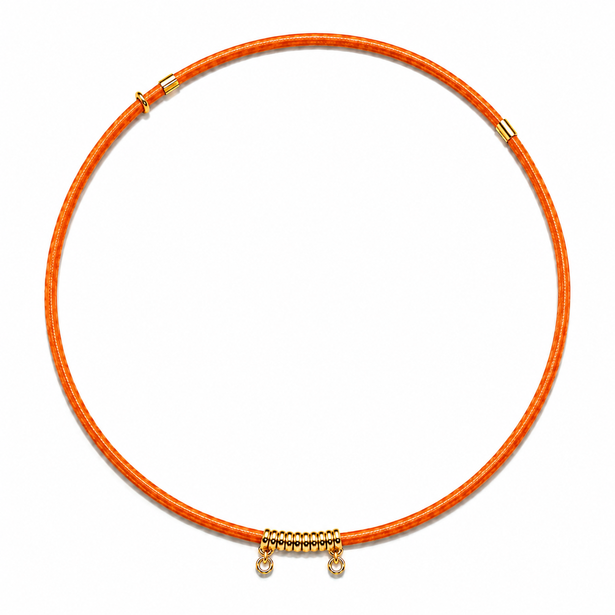 Collana Magnetica Colorata - Arancione