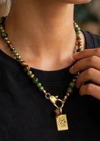Collana - Haribo verde bosco
