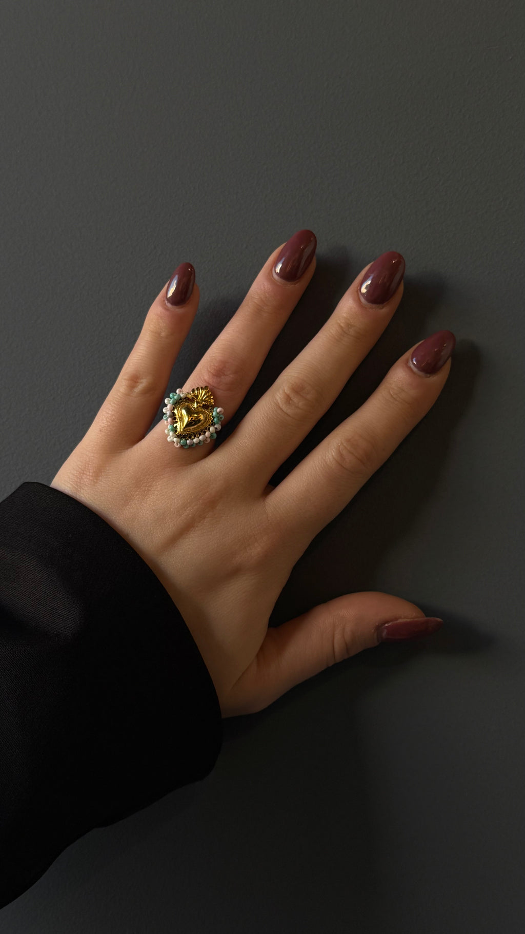 Anello cuore Messicano