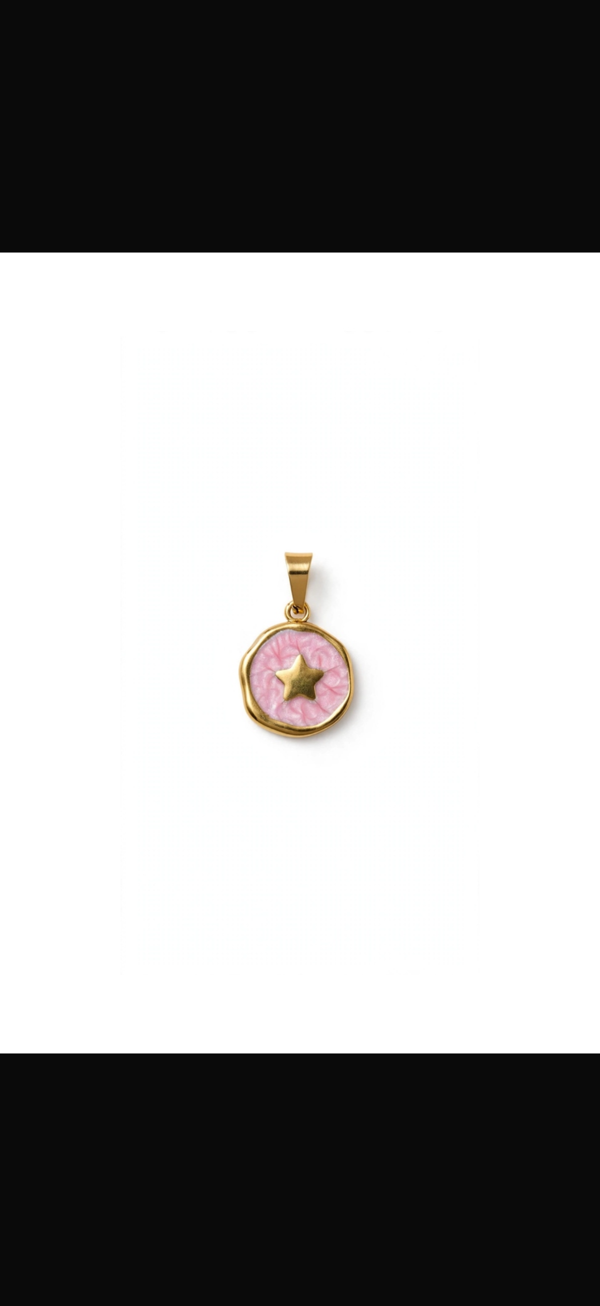 Charm Stella rosa