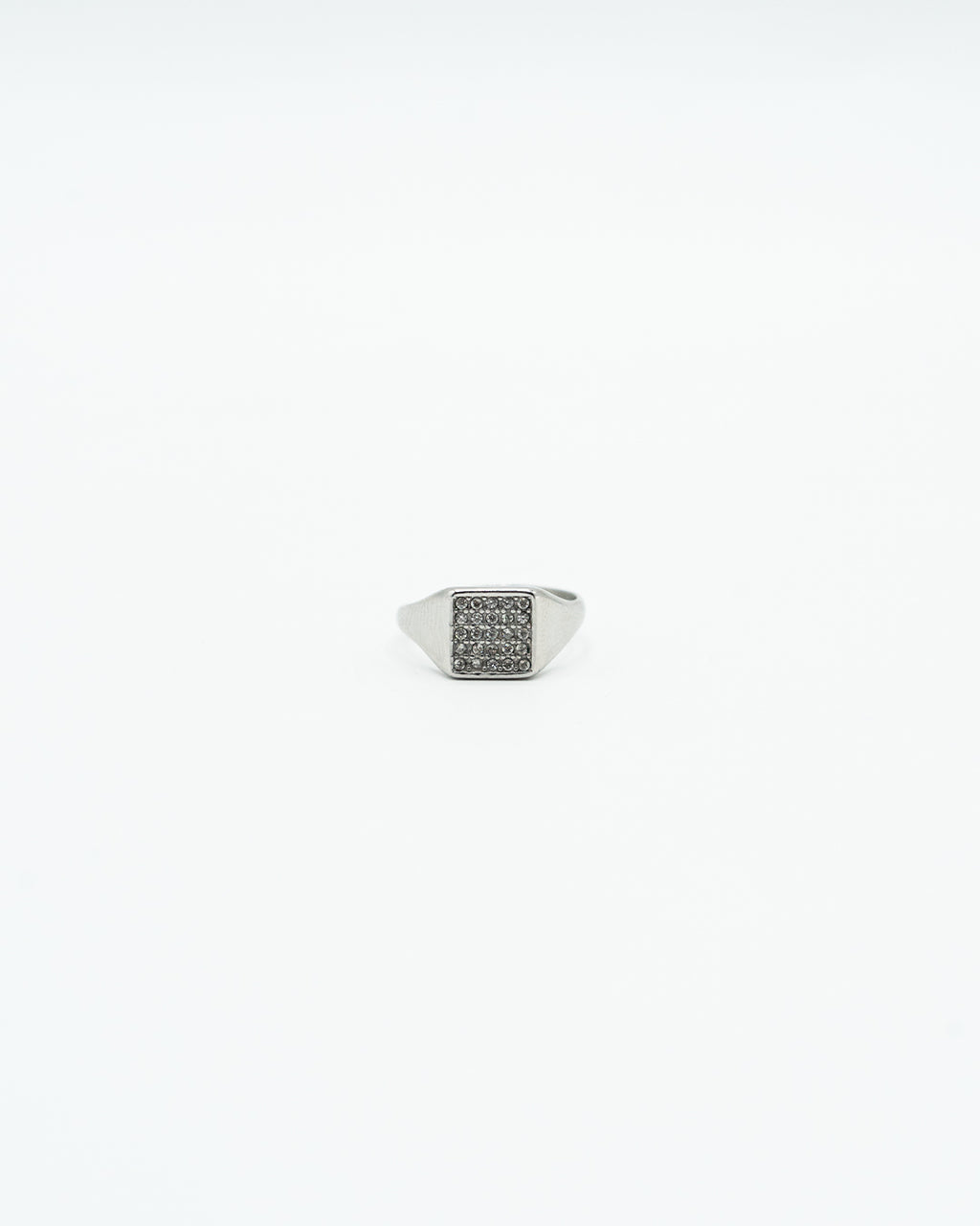 Anello - Quadrato zirconato