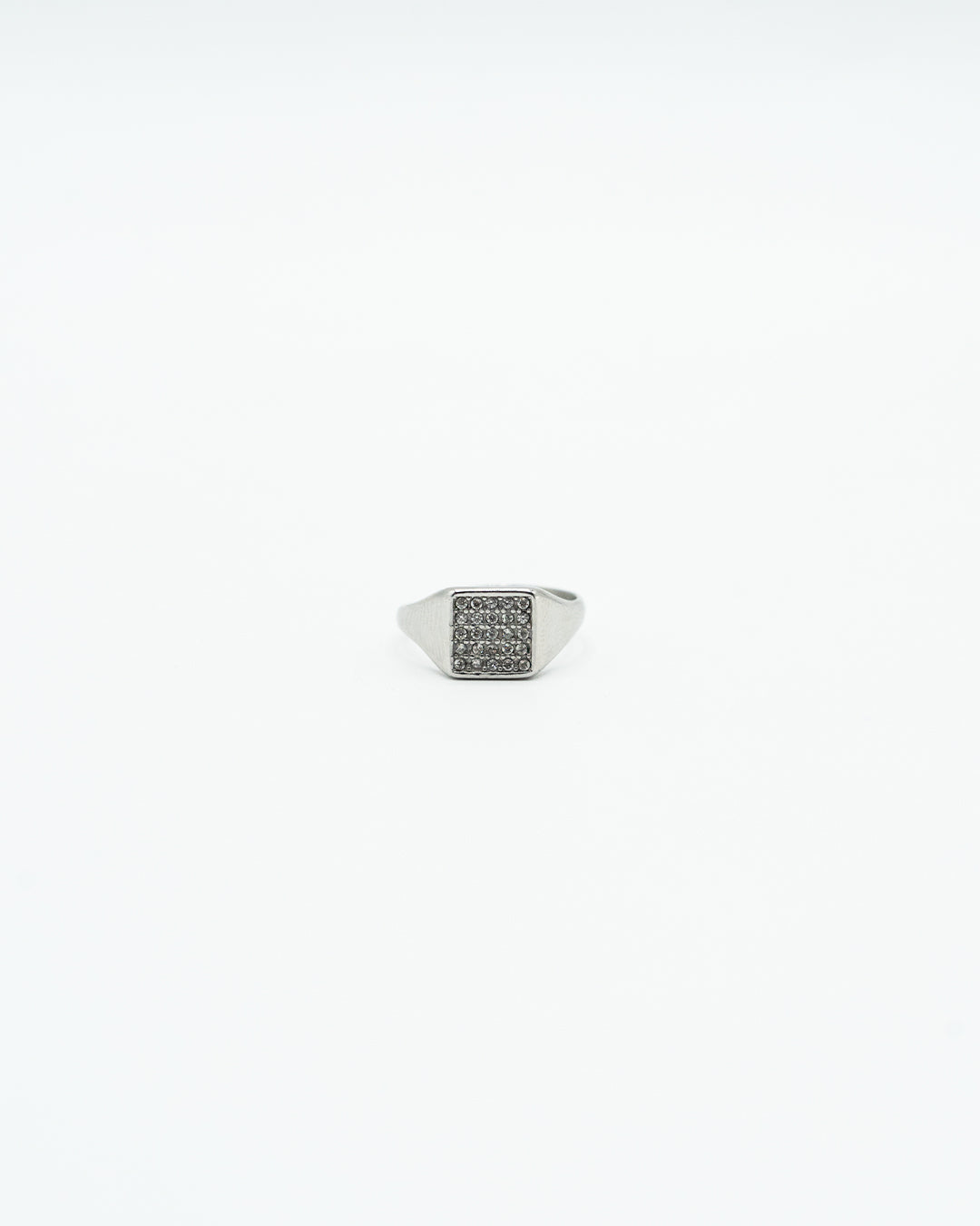 Anello - Quadrato zirconato