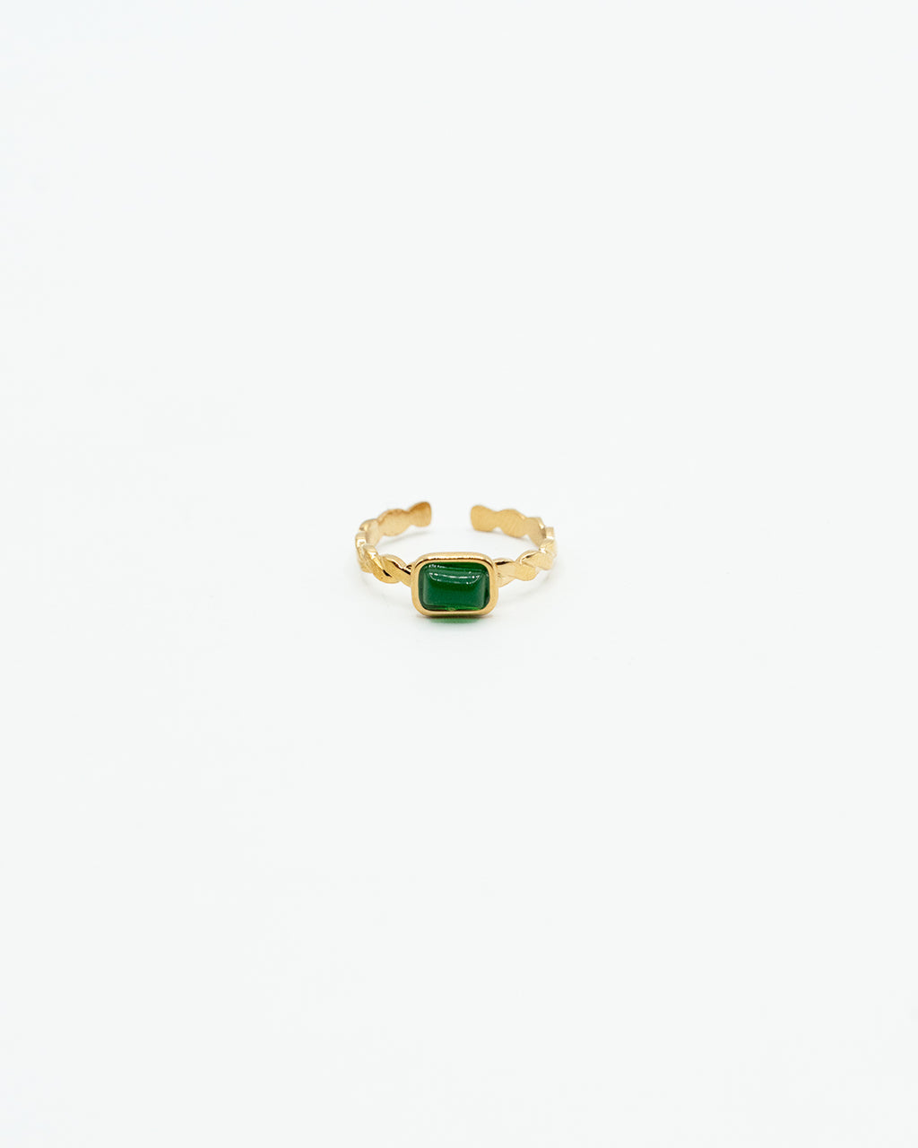 Anello - Black Cube gold