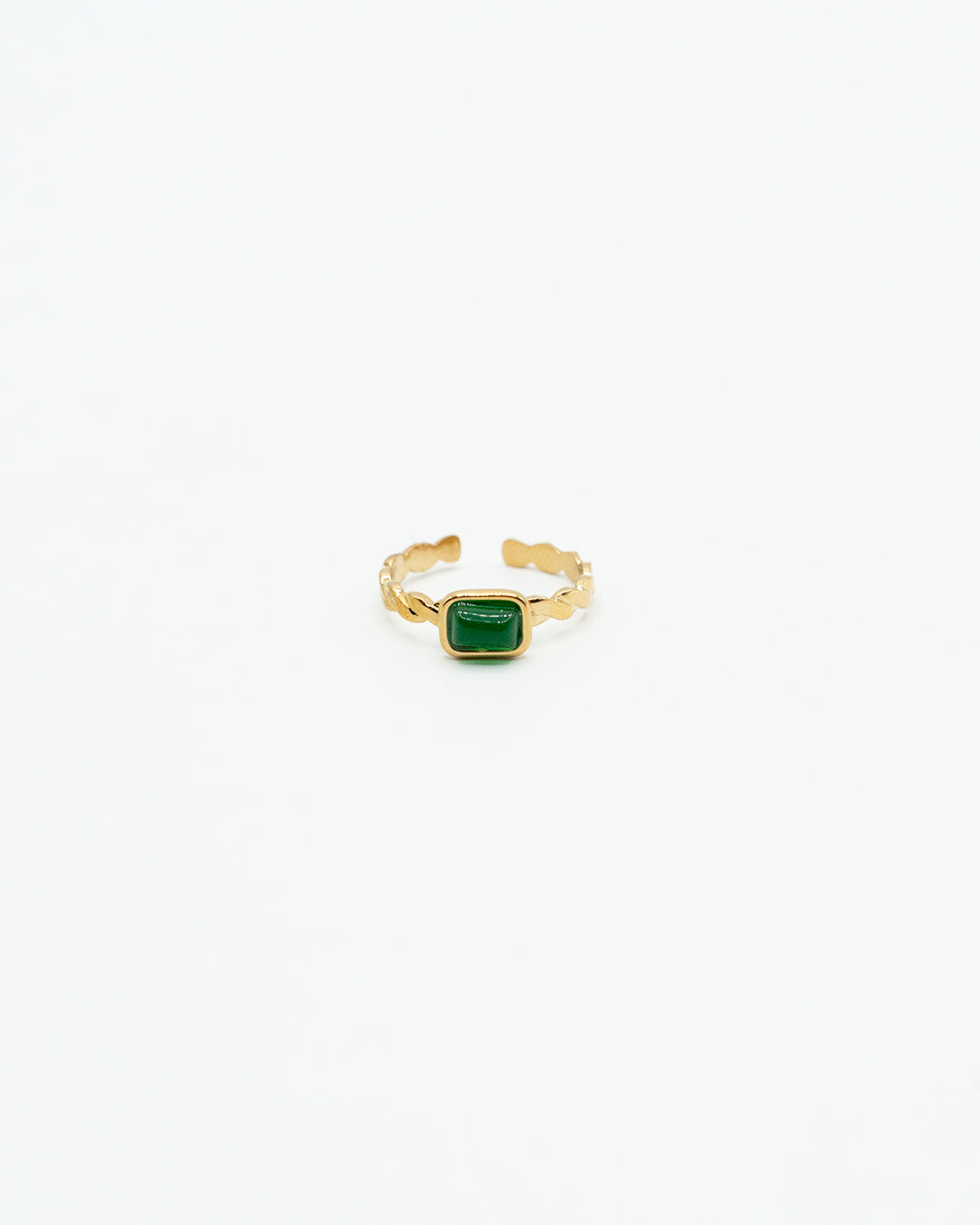 Anello - Black Cube gold