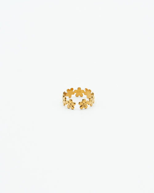 Anello - Fiorellini oro