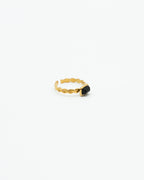 Anello - Black Cube gold