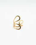 Ring - Gold Spirals